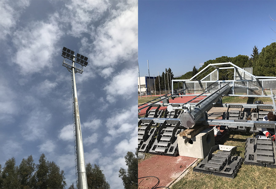 EGE ÜNİ. 20 MAYIS STADI AYDINLATMA, UPS, JENERATÖR