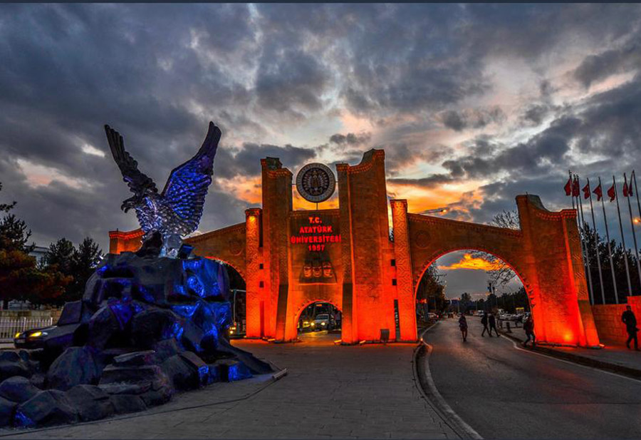 ATATÜRK ÜNİ. OTO VE YAYA YOLU AYDINLATMA YAPIM İŞİ